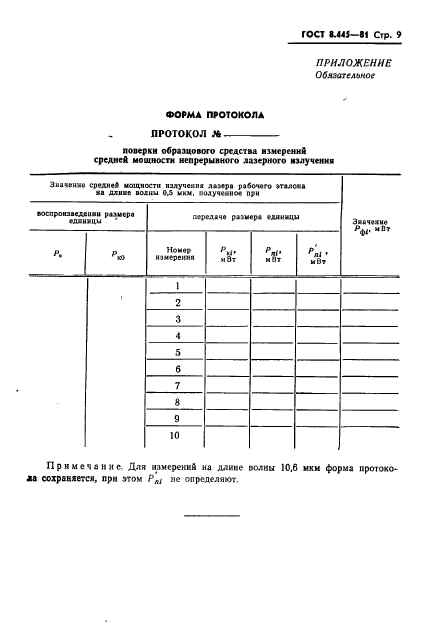 ГОСТ 8.445-81,  11.