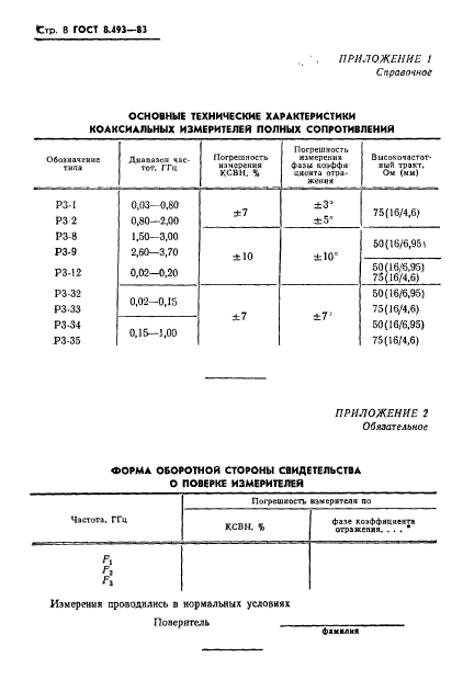 ГОСТ 8.493-83,  10.