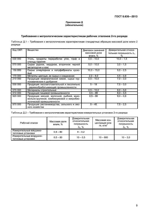 ГОСТ 8.630-2013,  11.