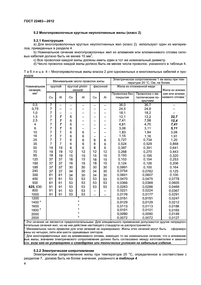 ГОСТ 22483-2012,  8.