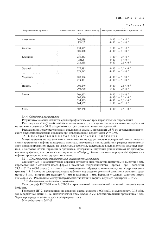 ГОСТ 22517-77,  5.