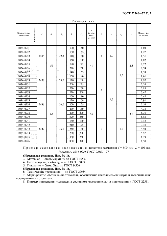 ГОСТ 22560-77,  3.