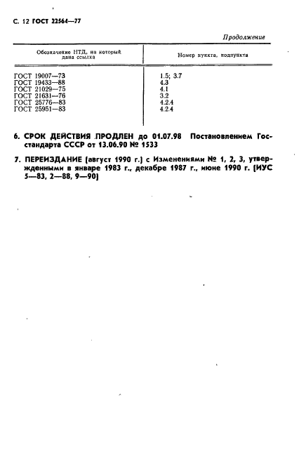 ГОСТ 22564-77,  13.