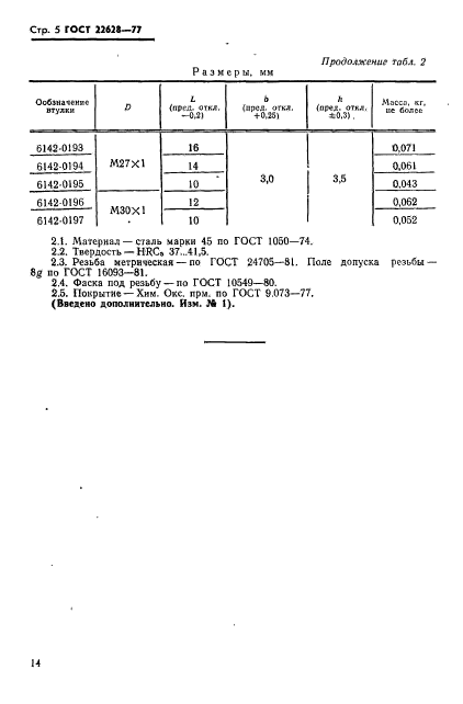 ГОСТ 22628-77,  5.