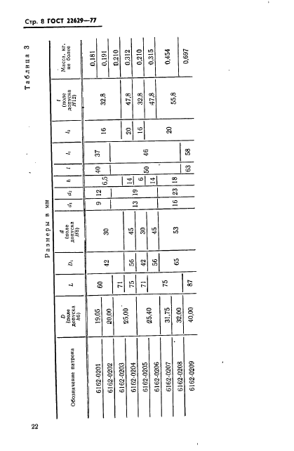 ГОСТ 22629-77,  8.