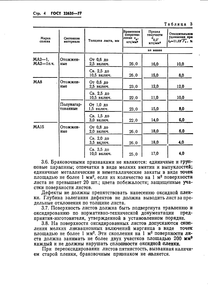 ГОСТ 22635-77,  5.