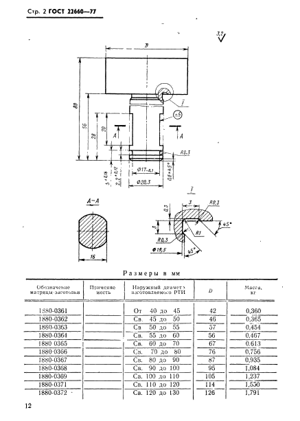 ГОСТ 22660-77,  2.