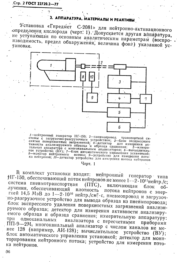 ГОСТ 22720.2-77,  2.