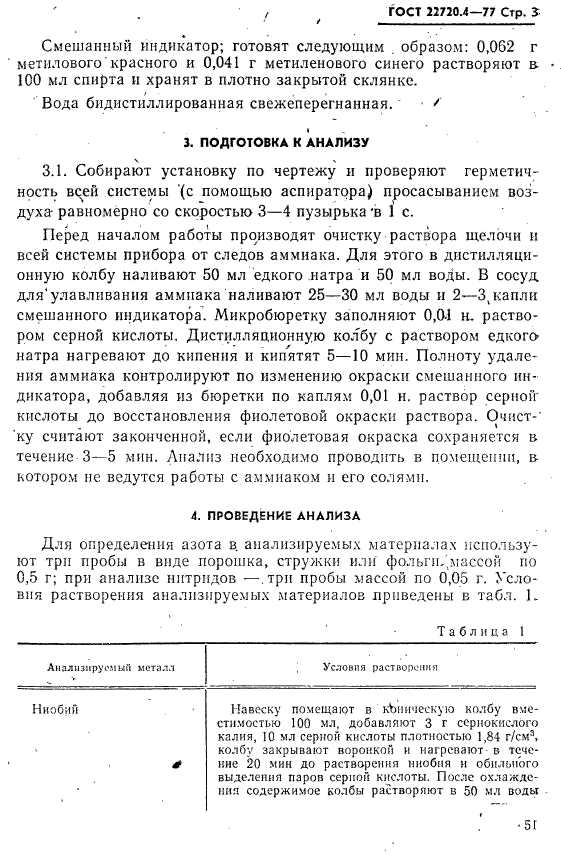 ГОСТ 22720.4-77,  3.