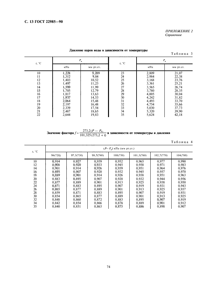 ГОСТ 22985-90,  13.