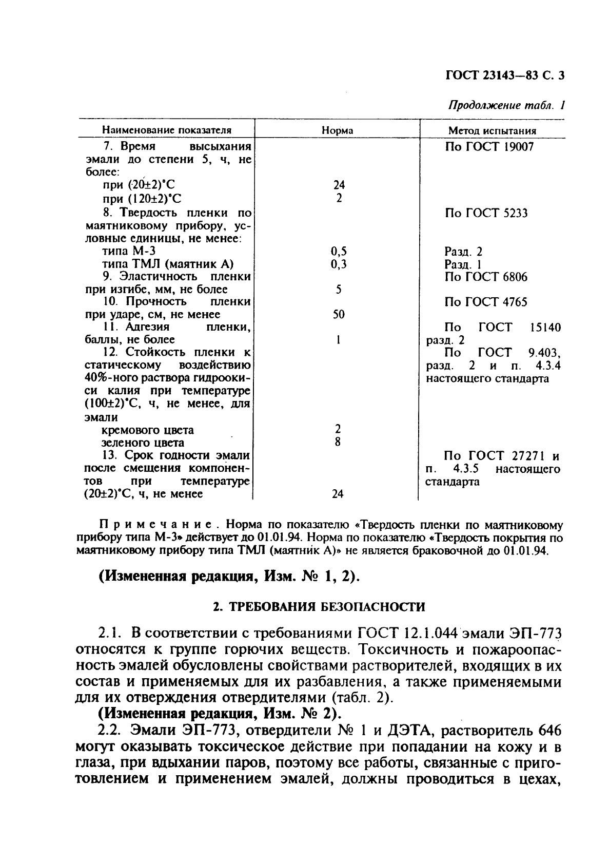 ГОСТ 23143-83,  4.