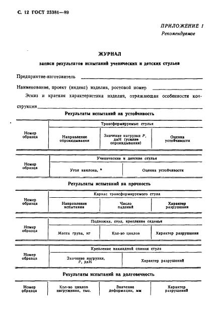 ГОСТ 23381-89,  13.