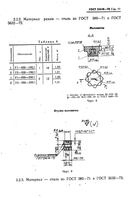 ГОСТ 23410-78,  12.