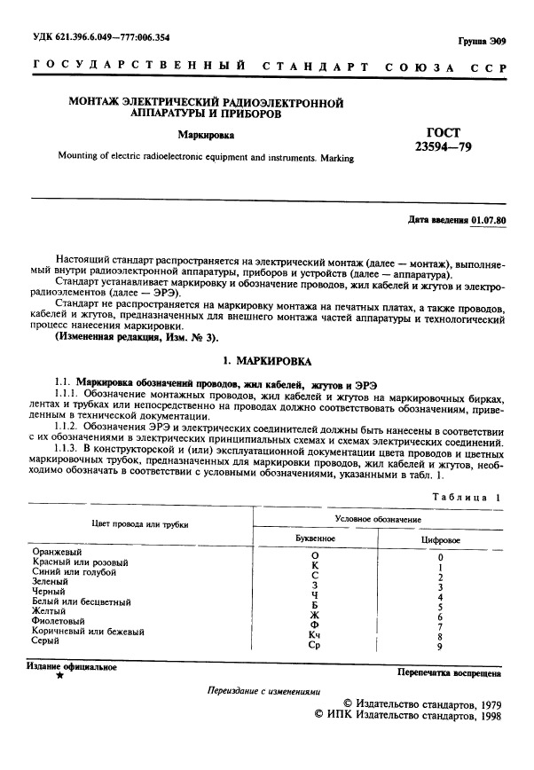 ГОСТ 23594-79,  2.