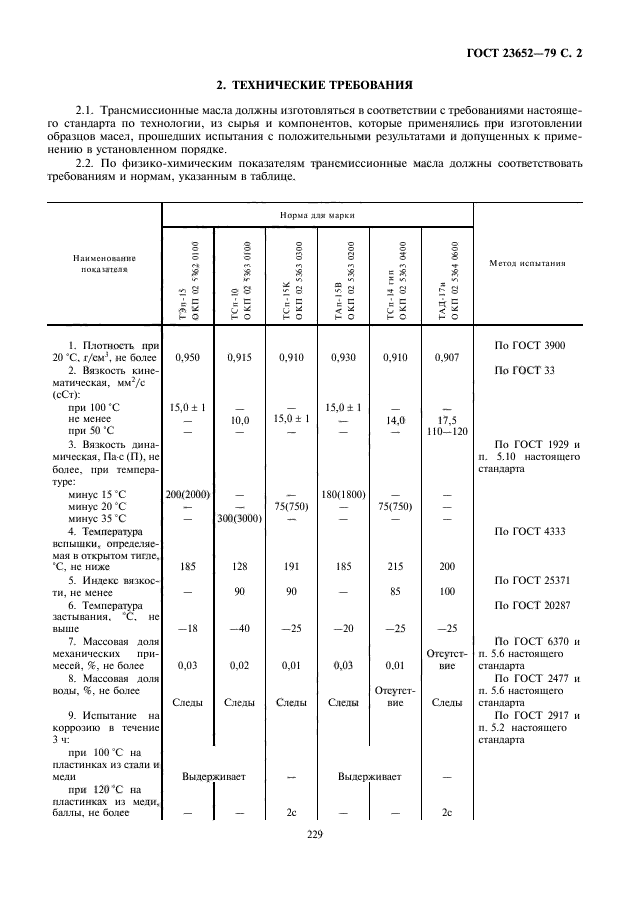 ГОСТ 23652-79,  3.