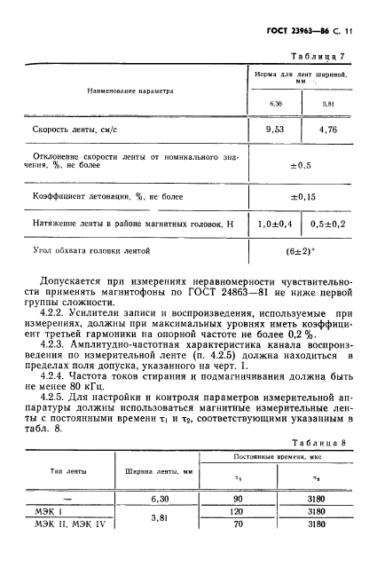 ГОСТ 23963-86,  12.