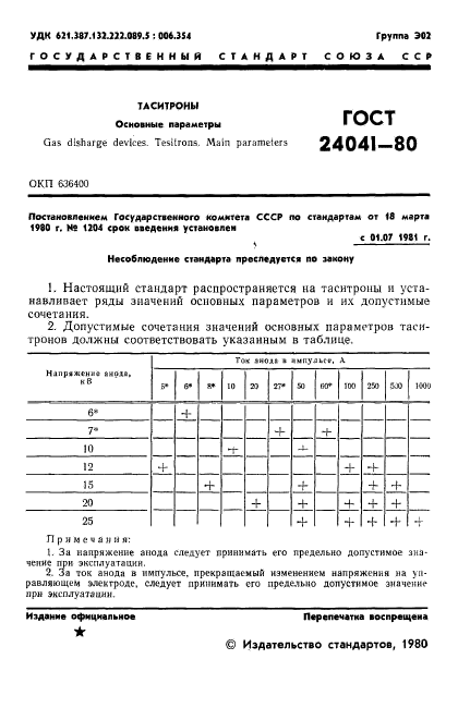 ГОСТ 24041-80,  2.