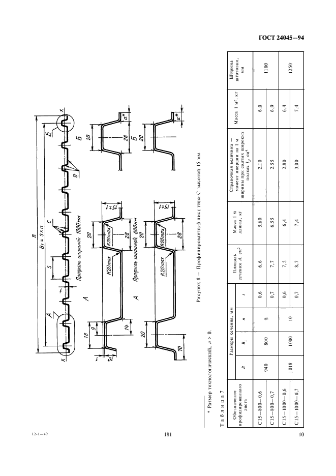 ГОСТ 24045-94,  12.