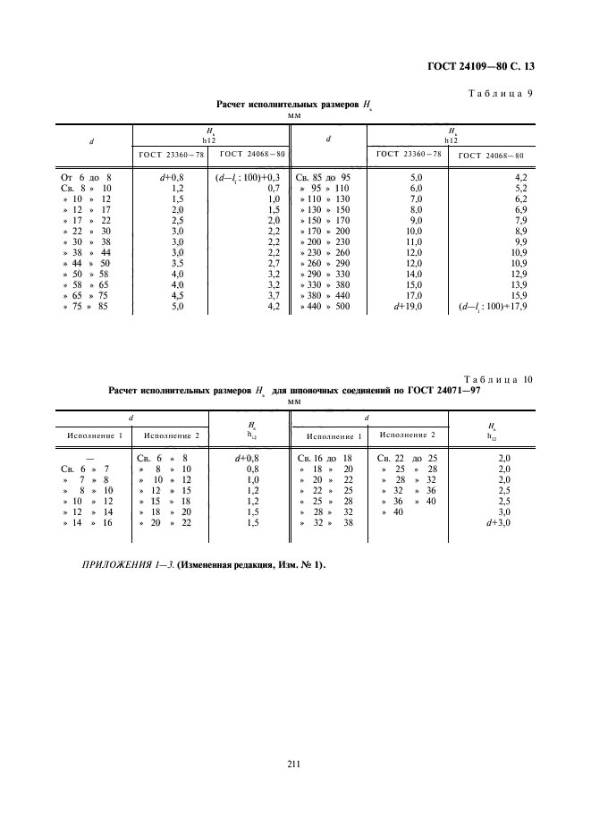 ГОСТ 24109-80,  13.