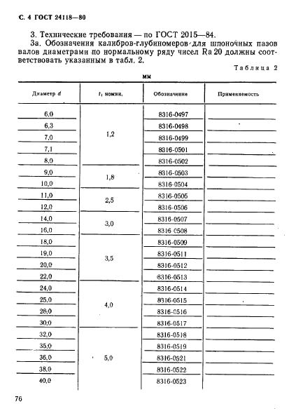 ГОСТ 24118-80,  4.