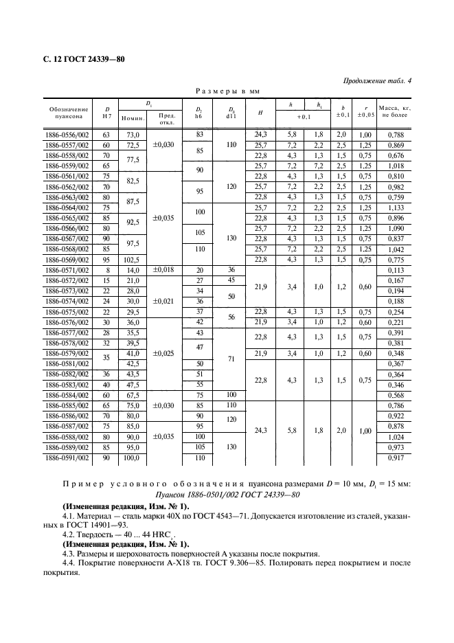 ГОСТ 24339-80,  13.