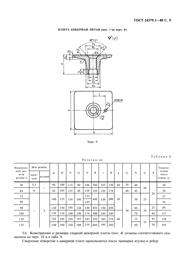 ГОСТ 24379.1-80,  10.