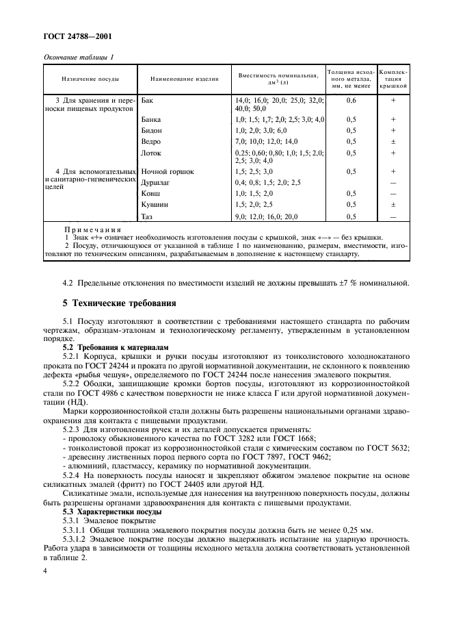 ГОСТ 24788-2001,  6.