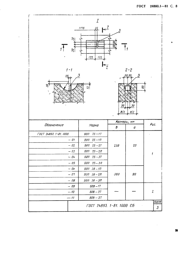 ГОСТ 24893.1-81,  8.