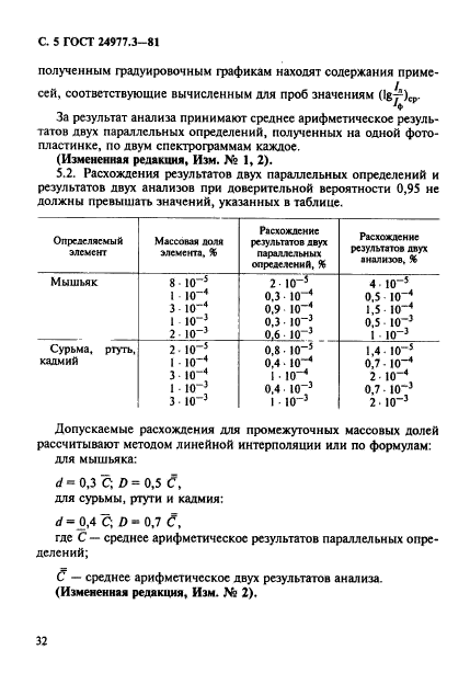 ГОСТ 24977.3-81,  5.