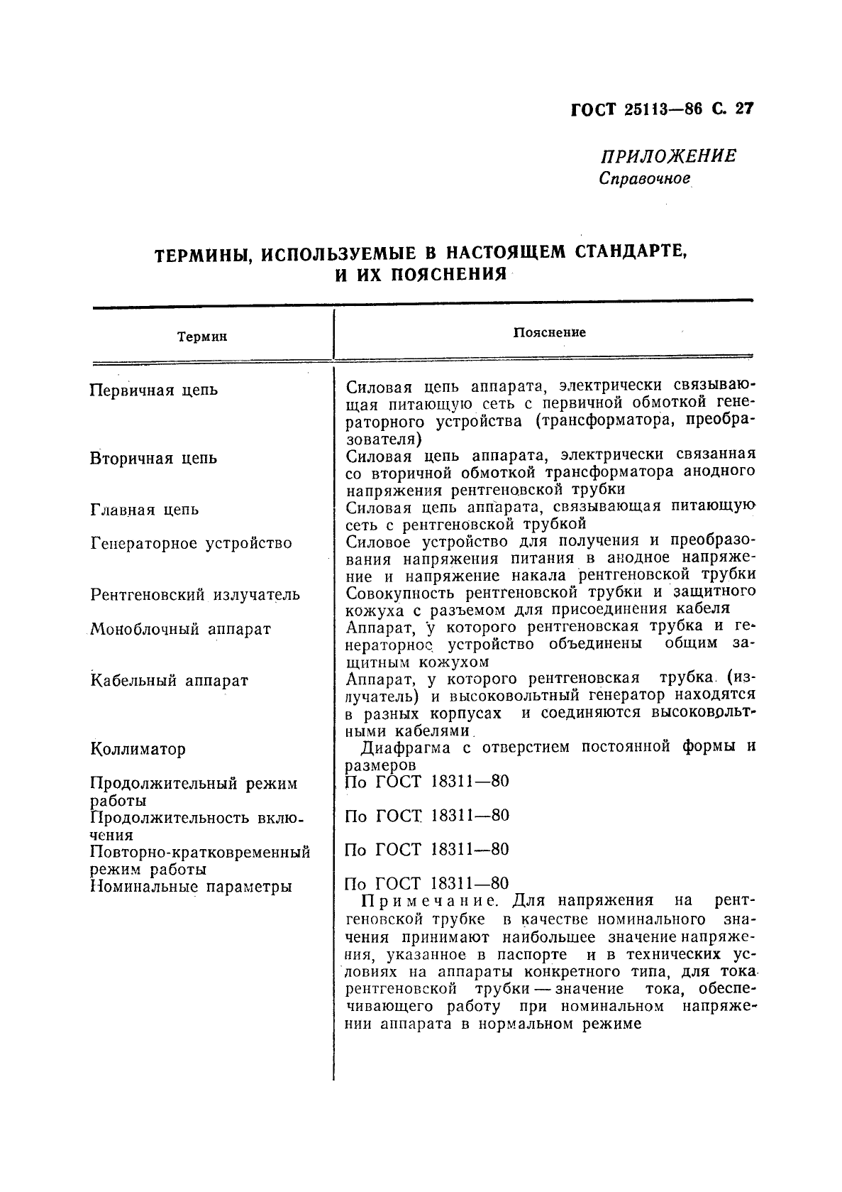 ГОСТ 25113-86,  28.