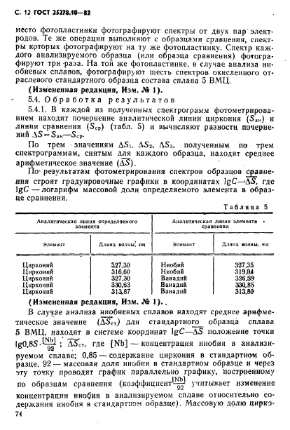 ГОСТ 25278.10-82,  12.