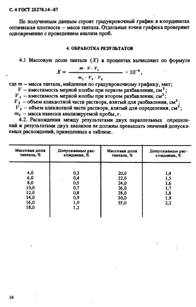 ГОСТ 25278.14-87,  4.