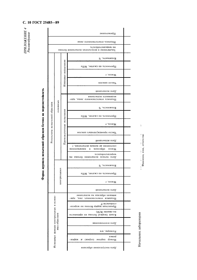 ГОСТ 25485-89,  11.