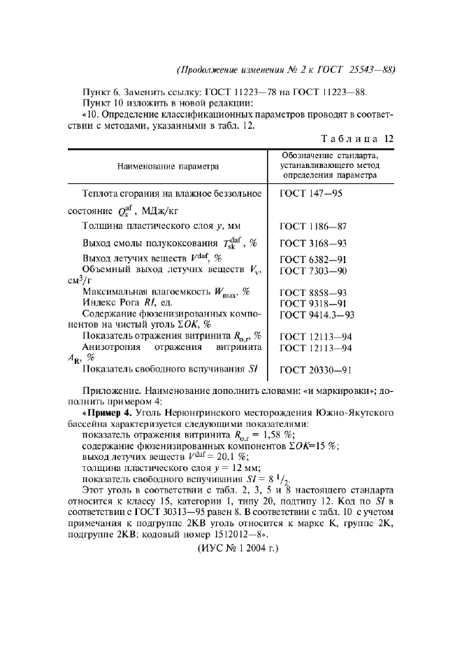 ГОСТ 25543-88,  17.