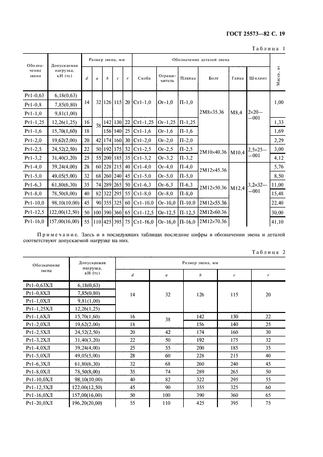 ГОСТ 25573-82,  20.