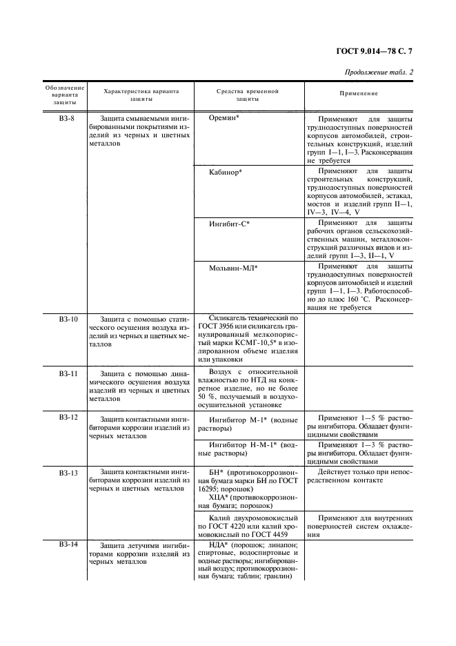 ГОСТ 9.014-78,  8.