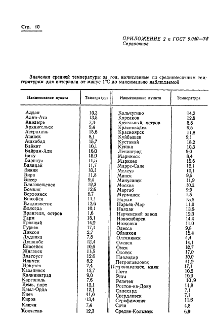 ГОСТ 9.040-74,  11.