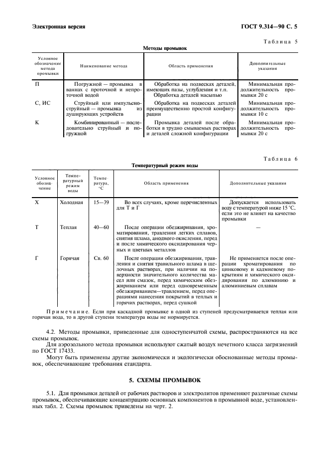 ГОСТ 9.314-90,  6.