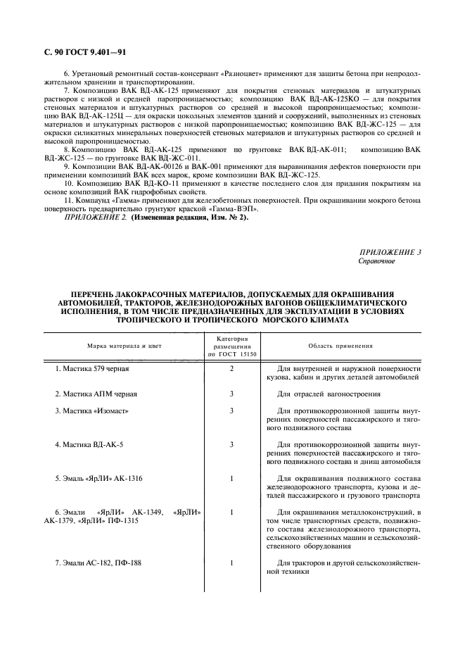 ГОСТ 9.401-91,  91.