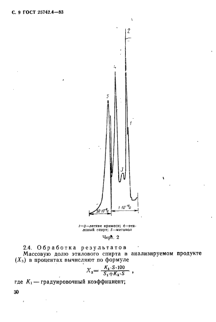 ГОСТ 25742.4-83,  9.