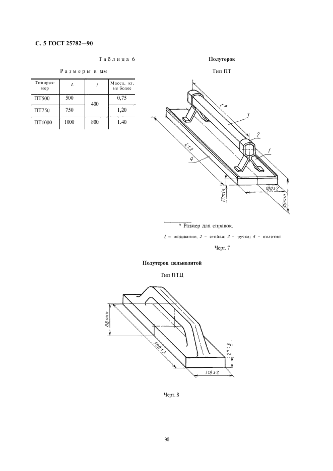 ГОСТ 25782-90,  5.