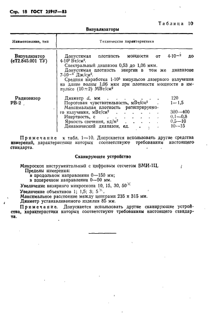 ГОСТ 25917-83,  19.