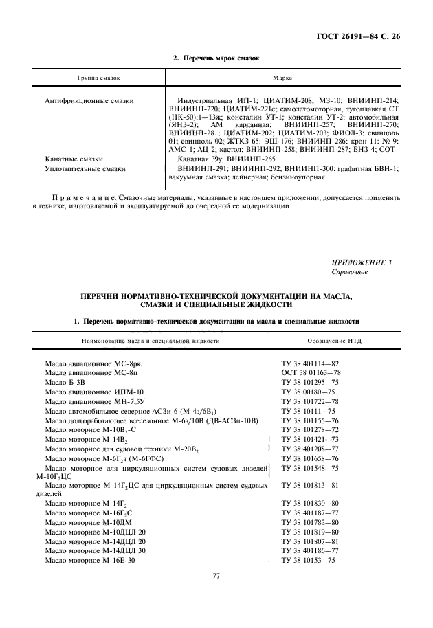 ГОСТ 26191-84,  27.