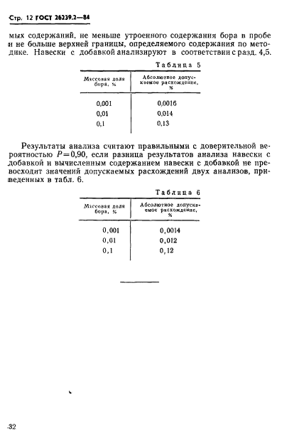 ГОСТ 26239.2-84,  12.