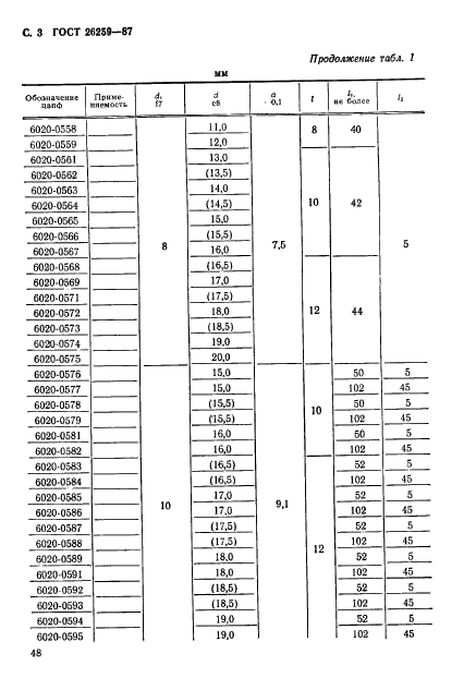 ГОСТ 26259-87,  3.