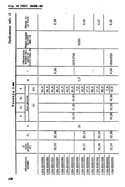 ГОСТ 26398-84,  44.