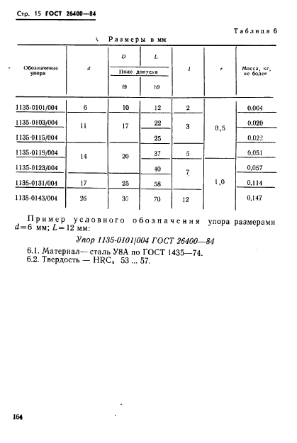 ГОСТ 26400-84,  15.