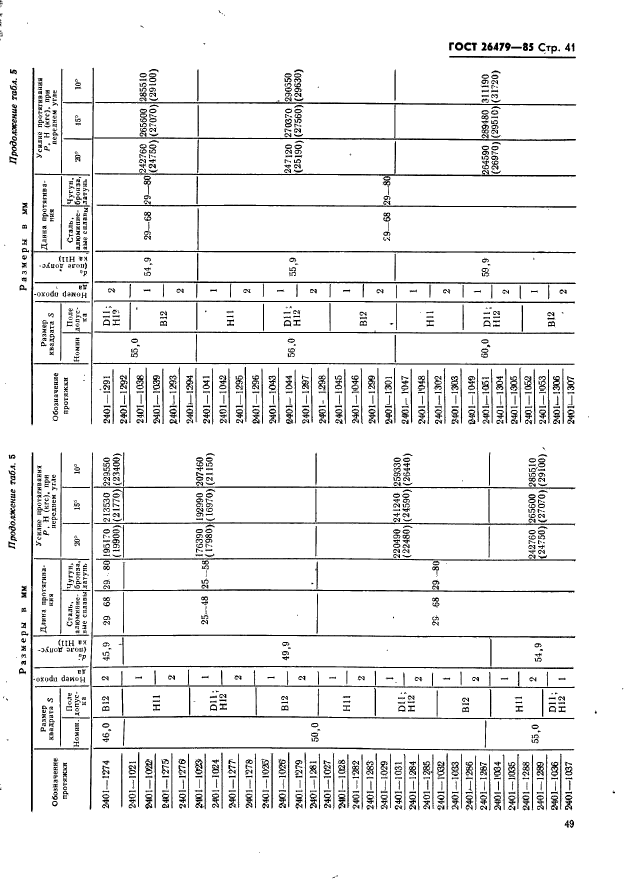 ГОСТ 26479-85,  41.