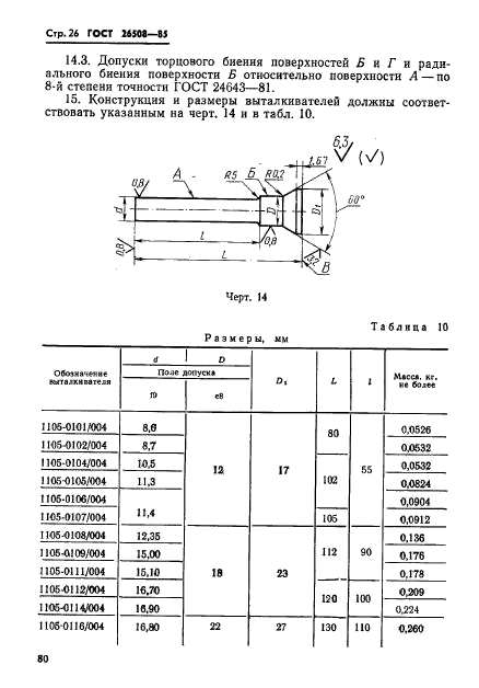 ГОСТ 26508-85,  26.