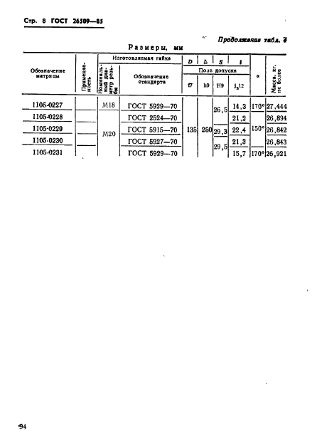 ГОСТ 26509-85,  8.